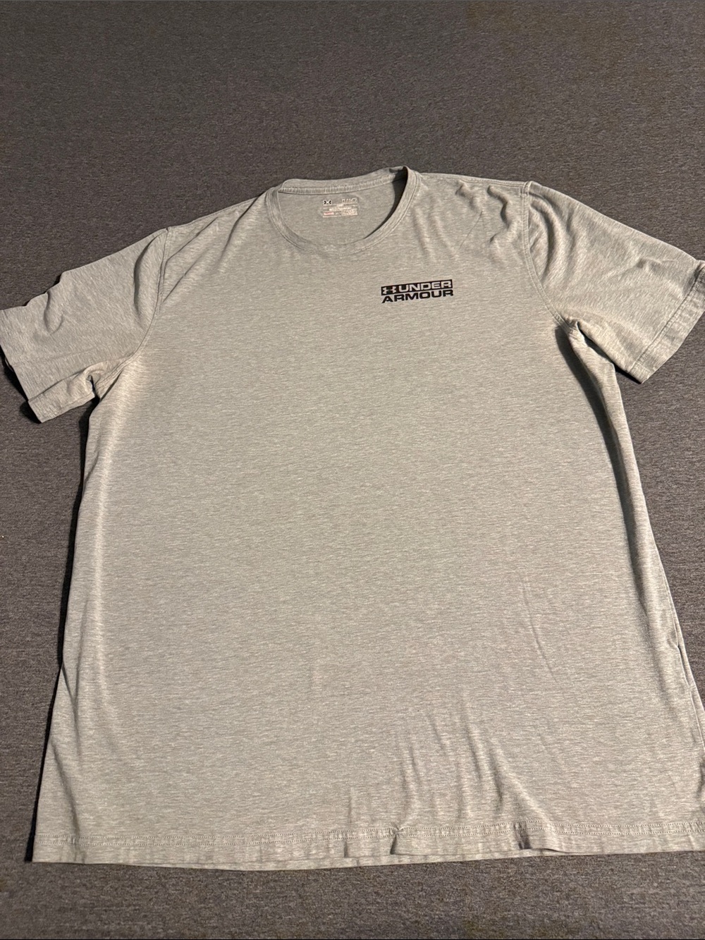 Under Armour Light Gray Short-Sleeve Performance Tee